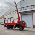 Zhongnong Heavy Industry Blue Brand Truck mounted Crane Manufacturer with Complete Specifications of Truck mounted Cranes for Landscape Tree Moving