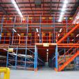 Cunko loft style shelves, heavy-duty storage shelves, CK-GL-97 warehouse, second and third floor steel platform