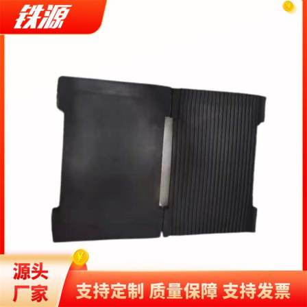 50kg/m rubber buffer pad under the rail_ 04G325 gantry crane steel rail composite rubber pad