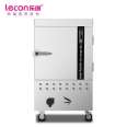 Lecon commercial gas cooking cabinet school enterprise canteen hotel Mantou steamer 6 plates