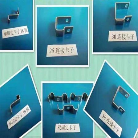 25 fiberglass grille buckle, 304 stainless steel buckle, grille fixing clip, quick shipment, Huanchen