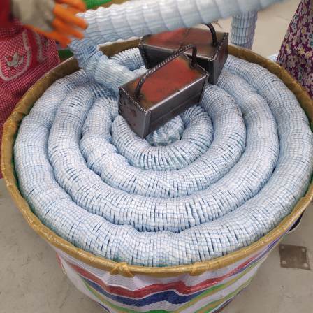 Flexible permeable pipe 50-300mm construction engineering garden spring permeable drainage pipe steel wire corrugated skeleton hose