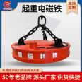 Special scrap steel lifting electromagnet suction cup for gantry crane, with light self weight and large suction force