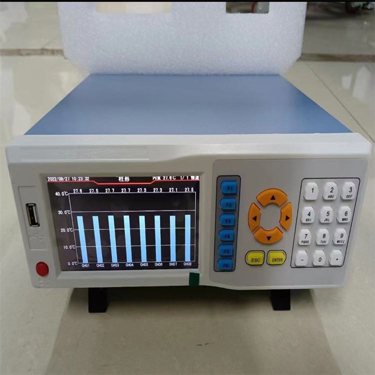 Desktop multi-channel temperature inspection instrument, multi-channel recorder, temperature tester, multi-point temperature collector