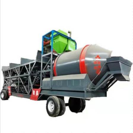 Cement hollow brick mixer concrete mixing plant supplied by Asian Union Heavy Industry