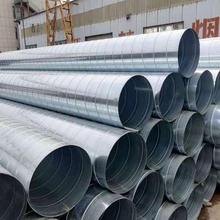 Galvanized air duct production, smoke exhaust and ventilation duct, kitchen smoke exhaust duct processing