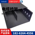 Stainless steel 304 cable tray spray coated galvanized ladder type hot-dip galvanized ladder type aluminum alloy fireproof cable tray 100 * 50