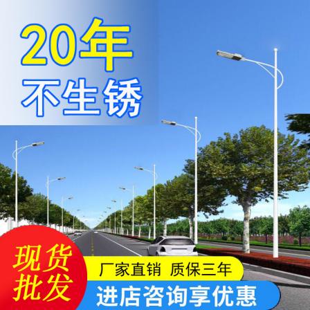 6-meter 30W solar street light production high-power LED street lights with complete styles and long lighting time