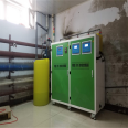 The manufacturer of sewage treatment equipment used in the clinical laboratory has developed an installation plan for the clean source on site