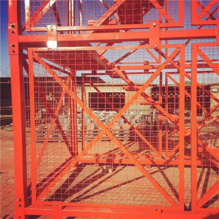 Production and supply safety ladder cage type scaffolding with multiple specifications and easy installation