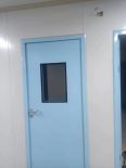 Single and double door passageway escape door, hospital laboratory airtight purification steel door, dust-free workshop clean door