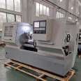 precision CAK6150 CNC lathe for horizontal machining of through-hole, atmospheric dynamic chuck, guide rail width 400