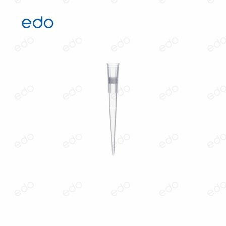 EDO 200 µ L transparent belt filter element low suction Pipette gun head (0-200 µ L) suction head 1350609