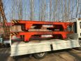 Low voltage rail electric flat car 2t 10t workshop transport electric Railroad speeder transport trolley