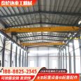 Single beam crane hoisting in freight yard, small traveling crane for 5t electric remote control workshop