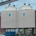 Industrial high-temperature heat dissipation cooling water tower, fiberglass circular square cooling tower