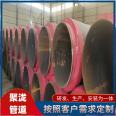 Polyethylene outer sheath insulation pipe for steam insulated steel pipes for municipal engineering, Julong DN800