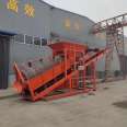Fully automatic large 50 vibrating mobile drum sand screening machine 30 small sand and gravel separator