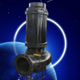 High lift submersible mud pump, sewage plant sedimentation tank, wear-resistant sand pump, 8-inch sediment pump