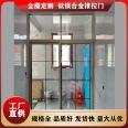 Villa simple tempered glass narrow frame bathroom aluminum alloy bathroom door with various models and types