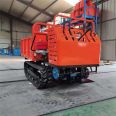 Engineering concrete crawler transport vehicle Agricultural crawler transport vehicle Hand supported sand dump truck manufacturer