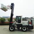 Mountainous area handling four-wheel drive forklifts are suitable for various outdoor medium-sized diesel off-road forklifts, Huake