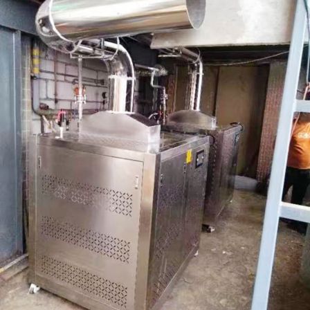 Fully automatic gas steam generator with large capacity design, silent operation flow meter, natural gas steam boiler