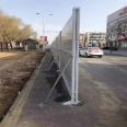 Urban road engineering composite board enclosure, 2.5m high sandwich board, dedicated to subway construction site