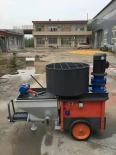 Fully automatic small mortar spraying machine is convenient for transportation, occupation, and use