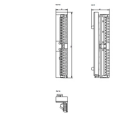 Siemens front connector 6ES7392-1BJ00-0AA0 with spring contact 20 pin for signal module