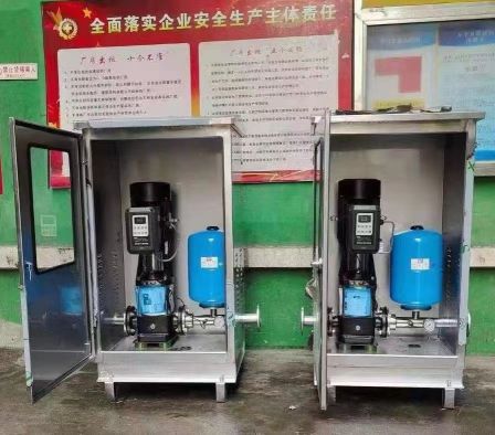 Box integrated intelligent pump house, urban and rural outdoor mobile intelligent water supply secondary water supply pump