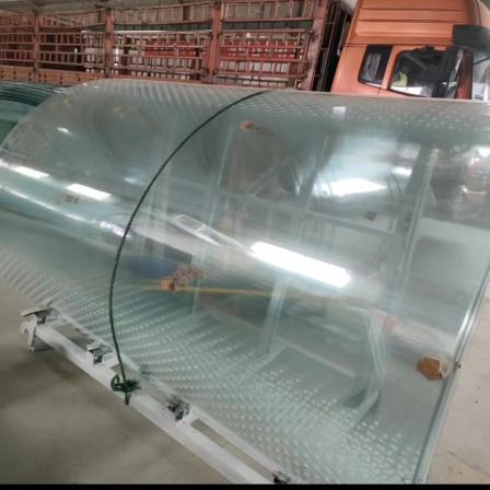 Manufacturer customized curved hot bending steel Hyperboloid glass building tempered hot bending insulating glass with various specifications