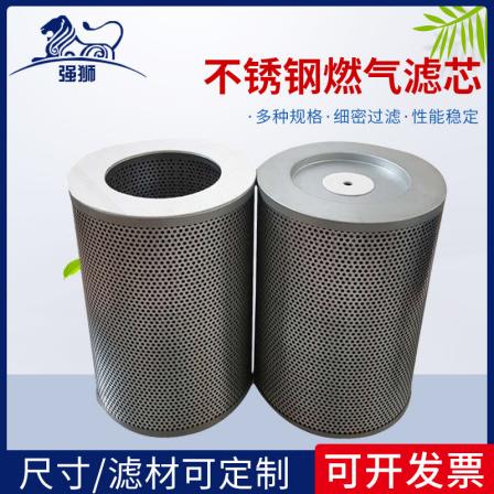 Urban heating pipeline petroleum gas G4.0 stainless steel natural gas filter element