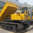 Qiyang 12-15 ton custom remote controlled tracked dump truck with four different types of climbing tigers