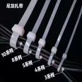 Fengyou self-locking nylon cable ties production and wholesale black and white 3 * 100 4 * 200 plastic rolled Cable tie