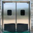 Manufacturer provides 304 stainless steel free anti-collision doors for supermarkets, hospitals, stainless steel doors for food factories, and impact facing doors