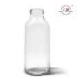 Human glass transparent milk glass beverage bottle, cold brewing tea bottle, coffee milk tea yogurt bottle, juice glass bottle