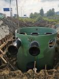 Fiberglass integrated sewage and rainwater lifting pump station source manufacturer supports customized quality assurance