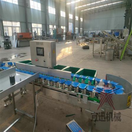 Mango weight sorting machine Hami melon weight sorting machine Yixun kiwifruit classifier