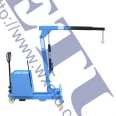 ETU Yitiyou 550kg unsupported leg balance weight single arm crane, mold crane, material elevator