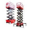 6-meter scissor lift high-altitude operation platform hydraulic lifting equipment available in stock for customization