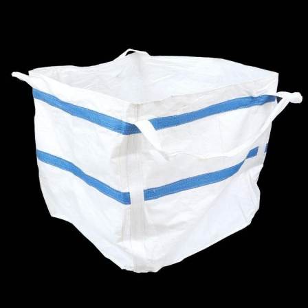 Bonnet white plastic ton bag PP container bag bottom sling support ton bag