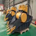 308 excavator crushing bucket, intelligent construction, large jaw type mobile crushing bucket, granite gravel bucket