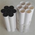 PVC-U seven hole plum blossom tube 32x7 prismatic communication tube PVC power cable protection sleeve dn100 can be customized