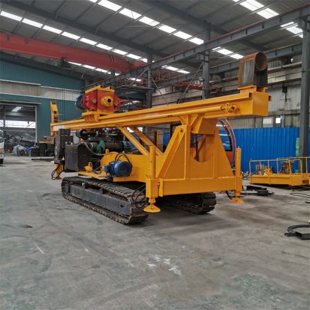 Tengwan TW-10m long spiral Pile driver construction site hole guiding machine building foundation pit drilling machine manufacturer