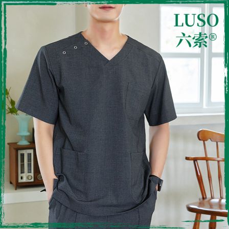 Lei Yi Clothing Men's Hand Wash Clothes All Cotton Surgical Brush Hand Clothes Pet Dental Work Clothes Public Hospital Set
