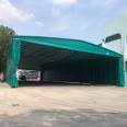 Sliding roof, mobile warehouse shed, sturdy overall stability, high color, bright color, and corrosion resistance