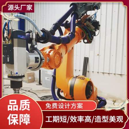 Industrial engraving robot manufacturer's machine covers an area of 8-9 square meters foam engraving operation is simple