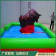 Tongcai New Network Red Electric Bullfighting Machine Mat Outdoor Plaza Facility Rental Large Inflatable Swing Bullfighting Machine