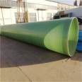 Fiberglass round pipe Jiahang large diameter winding sewage ventilation pipe anti-corrosion sand pipe